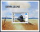 Sierra Leone 764-767,768,MNH.Mi 892-895,896 Bl.46. AMERIPEX-1986.Locomotives. - Sierra Leone (1961-...)