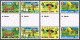 Sierra Leone 535-538 Gutter,539,MNH. Scouting Year 1982.Baden Powell,Animals, - Sierra Leone (1961-...)