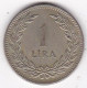 Turquie 1 Lira 1947, En Argent. KM# 883 - Turkey