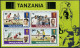 Tanzania 95-98,98a, MNH. Michel 95-98,Bl.11. World Soccer Cup Argentina-1978. - Tanzanie (1964-...)