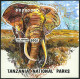 Tanzania 1185-1192, MNH. Mi 1607-1613, Bl.228. National Parks. Rhinoceros, Leon, - Tanzania (1964-...)