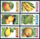 Togo 1743-1748, 1749, MNH. Michel 2420-2425, Bl.395. Various Fruits, 1996. - Togo (1960-...)