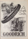 Vintage Reclame Advertentie Bandenmerk GOODRICH 1923  Affiche Publicitaire - Reclame