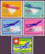 Togo 496-499,499a,C44,MNH.Michel 441-445,Bl.16.National Airlines,1964.Dirigible, - Togo (1960-...)