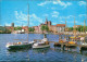 Stralsund Hafen Ansichtskarte  1986 - Stralsund