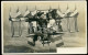 Real Photo Foto Postcard Children Alsatian Costume Military Aircraft Pilots Decorated French Flags Avion Plane France - ....-1914: Precursors