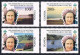 Uganda 990-993,994-995,MNH.Mi 1048-51,Bl.157-8. Queen Elizabeth II,Reign-40,1992 - Uganda (1962-...)