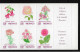 Monaco 1995. Carnet N°12, Fleurs, Roses, Oeillets, Fuchsias, Etc... - Neufs