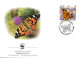 FDC Ireland/WWF Protected Butterfly 2005 - Farfalle