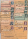 19 Paketkarten Mit Hitler-Frankaturen; EF, MeF, MiF - Other & Unclassified
