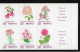 Delcampe - Monaco 1995. Carnet N°12, Fleurs, Roses, Oeillets, Fuchsias, Etc... - Booklets