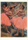 Art - Peinture - Edgar Degas - The Red Ballet Skirt - Danse - CPM - Voir Scans Recto-Verso - Peintures & Tableaux