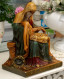 Onze Lieve Vrouw Van Lede "De Zoete Nood Gods" Antiek Beeld In Krijtsteen - Art Religieux