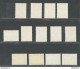 1938-43 Gold Coast, Stanley Gibbons N. 120-32, Giorgio VI, MH* - Autres & Non Classés