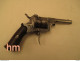 Revolver A Système 7 Mm A Broche Type Galand Poinçon E L G Et M étoilé Voir Les Photos - Armes Neutralisées