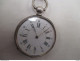 Montre De Gousset A Clef En Argent - Fonctionnement  parfait  - Diamètre 45 Mm ( Delorme  A Chateauroux ) - Horloge: Zakhorloge
