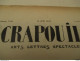 WWI Rare Journal Le Crapouillot (né  dans Les Tranchées ) Format 25 Cm  X 33 Cm  - 16  Juin  1920    Bon état - Francese