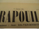 WWI Rare Journal Le Crapouillot (né  dans Les Tranchées ) Format 25 Cm  X 33 Cm  - 1 Er Janvier1923  Bon état - Français