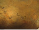 Delcampe - Douille  Décorée  Diametre 13 Cm Hauteur 9 Cm  Superbe  1917 - Armes Neutralisées