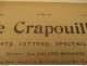 WWI Rare Journal Le Crapouillot  ( Né  dans Les Tranchées ) Format 25 Cm X 33 Cm 16 Juin 1919 -  très Bon état - Französisch