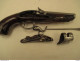 Delcampe - Pistolet De Gendarmerie An IX T (pas Courant ) Manufacture Imp. De Maubeuge - Bon état Générale - Transformé En Arsenal - Armes Neutralisées