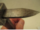 Delcampe - Outil Du Cuir - Bourrelier - Sellier - Partie De Couteau A Rondelles Poids 700 Gr - Antike Werkzeuge