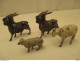 Lot De  2 Beliers + 2 Moutons  Kiralu - Toy Memorabilia