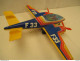 Avion Mecanique -JOUSTRA  - En Tole Et Plastique 40 Cm D'envergure Tres Bel Etat Moteur A Friction - Fonctionne - Luchtvaart