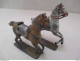 Militaire -  2 Chevaux En Plomb - Jouet Du Début 20 Em - Toy Memorabilia