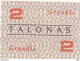Planche  De 4 Talonas  Lituanie Neuf - Lithuania