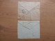 LOT DE 2 ENVELOPPES RIZERIES MERIDIONALE MARSEILLE 1931 - 1921-1960: Modern Period