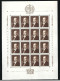 ● LIECHTENSTEIN 1960 / 76 ֍ COLLEZIONE Di 40 MINIFOGLI ● Tutte Serie Complete + Omaggio ● Sottofacciale ● - Unused Stamps