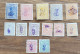 Delcampe - Iran/Persia - Qajar Mix Stamps Collection - Singles - Blocks - Surcharge - MNH - MH - OG -  A Few No GUM - Iran