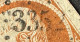 YT 16 LPC 3352 Thizy Rhone (68) Indice 3 40c Orange 1853-60 (côte 22 €) France – Fggy - 1853-1860 Napoleon III