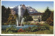 11026962 Glarus_GL Hotel Glarnerhof Volksgarten Springbrunnen  - Sonstige & Ohne Zuordnung