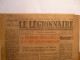 LE LEGIONNAIRE - JUIN 1943 - ORGANE DE LA LEGION FRANCAISE DES COMBATTANTS ET DES VOLONTAIRES - JEANNE D'ARC - 1900 - 1949