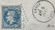 Lettre Fragment 29B LGC 1353 Droué Loir-et-Cher (40) Indice 6 09.06.? France – 9ciel - 1849-1876: Période Classique