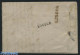 Netherlands 1856 Letter With 5c Stamp, Canc. WORKUM (bleached), Postal History - Covers & Documents