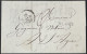 Lettre Blois Loir-et-Cher Marque Linéaire 40 Blois 24 X 10 2 Dateurs A 18.02.1829 France – 9ciel - 1801-1848: Précurseurs XIX