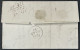 Lettre Blois Loir-et-Cher Marque Linéaire 40 Blois 24 X 10 2 Dateurs A 18.02.1829 France – 9ciel - 1801-1848: Précurseurs XIX