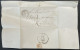 Lettre Villers-Bocage-Calvados (13) T15 Indice 4 à Vire T13 29.07.1847 France – 8bleu - 1801-1848: Precursors XIX