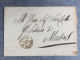1826 Marque Postale Pour Moutiers  Cachet  Au Dos Agent Générale De La Finances Ferroviaire - Lsc - - 1801-1848: Precursors XIX