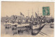 50. CHERBOURG. CPA. CONTRE- TORPILLEURS DANS LE BASSIN DU COMMERCE. ANNEE 1911 + TEXTE - Cherbourg