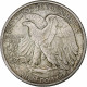 États-Unis, Half Dollar, Walking Liberty, 1942, Philadelphie, Argent, TTB+ - 1916-1947: Liberty Walking (Liberté Marchant)