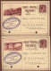 6 Entiers Tourisme Avec Trous - Stamped Stationery