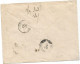 MAROC 25C MOUCHON X2 LETTRE COVER REC TANGER 11.9.1906 MAROC POUR ALGERIE - Cartas & Documentos