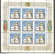 Russia: Churches Of Moscow Kreml: 3 Sheetlets Of Mint Stamps, 1992, Mi#263-265, MNH - Kirchen U. Kathedralen