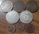 PORTUGAL LOT DE 8 MONNAIES D. CARLOS - Portugal