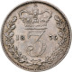 Royaume-Uni, Victoria, 3 Pence, 1875, Londres, Argent, TTB, Spink:3916, KM:730 - D. 1 Penny