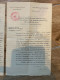 Delcampe - Consulat Général De France Constantinople De  1929 Contrat De Mariage Voir Les Photos - Historische Documenten